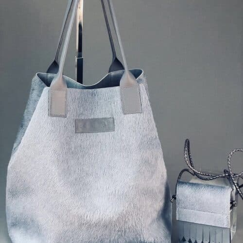 Wohn design forum tasche silber